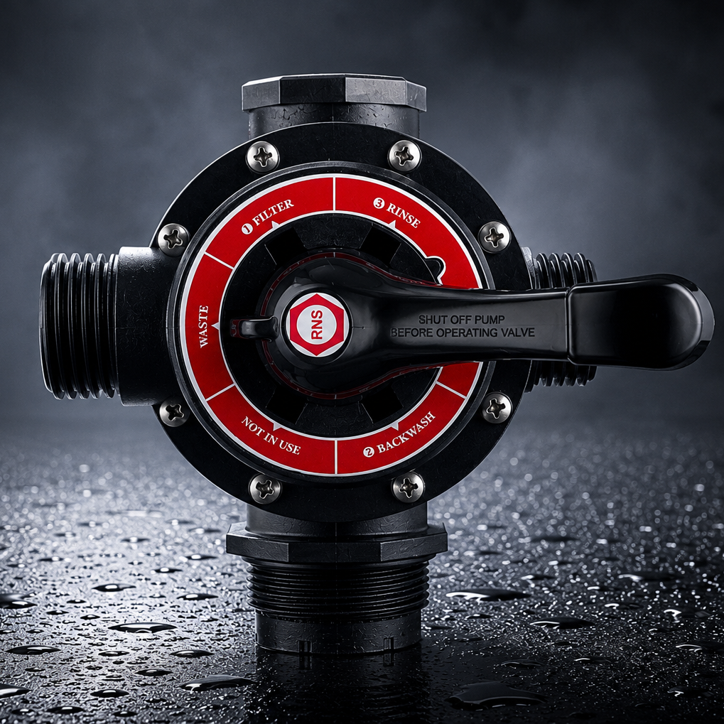 Front Face Multiport Filtration Valve