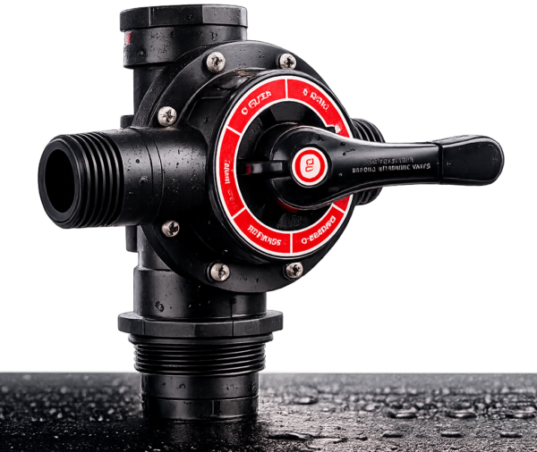 Front Face Multiport Softner Valve