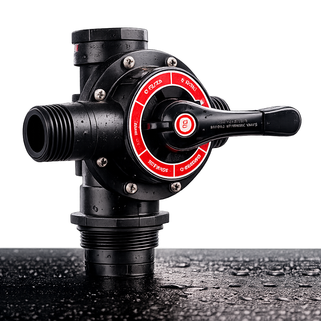 Front Face Multiport Softner Valve