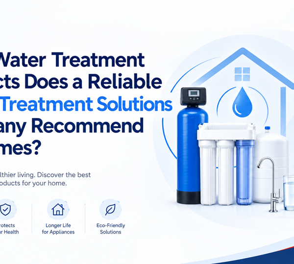 What Water Treatment Products Does a Reliable Water Treatment Solutions Company Recommend for Homes?