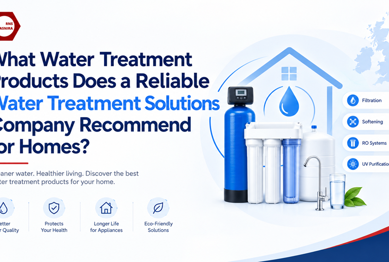What Water Treatment Products Does a Reliable Water Treatment Solutions Company Recommend for Homes?
