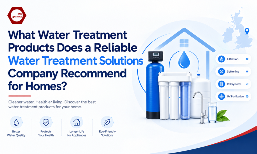 What Water Treatment Products Does a Reliable Water Treatment Solutions Company Recommend for Homes?
